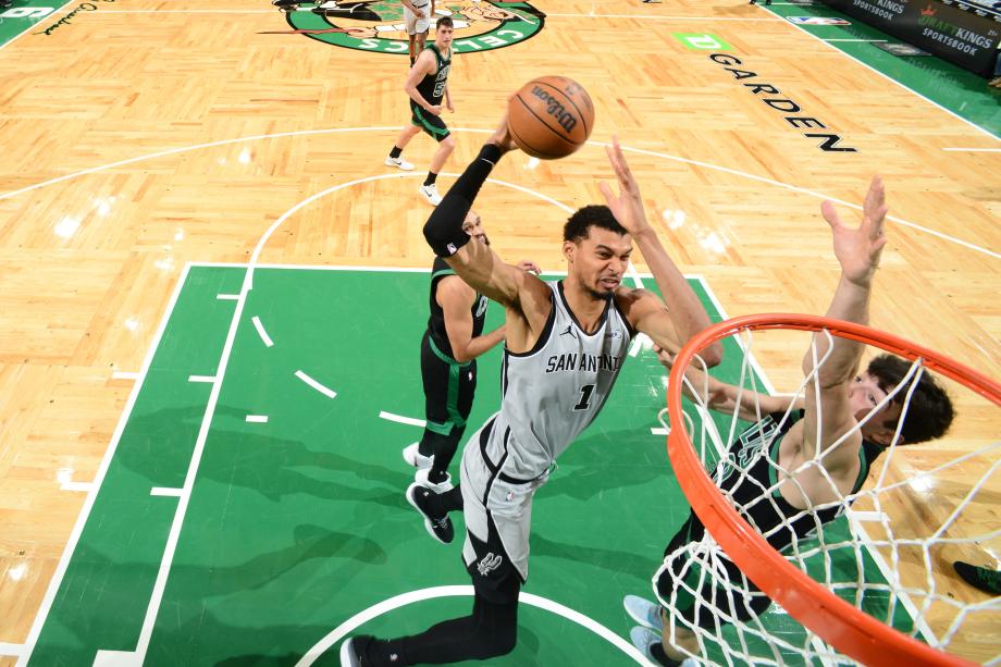 澳客体育数据-文班亚马21分布朗27分 马刺100-95险胜凯尔特人